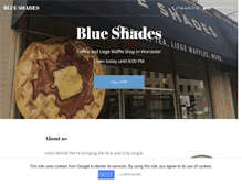 Tablet Screenshot of blueshades.net
